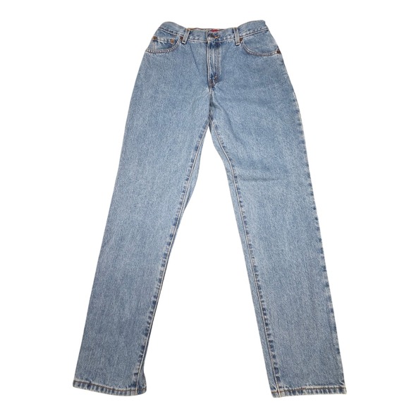 Vintage Y2K Levis 550 Jeans Womens 10 Long Mom High Waisted Tapered 29x32 2003 - Picture 2 of 16